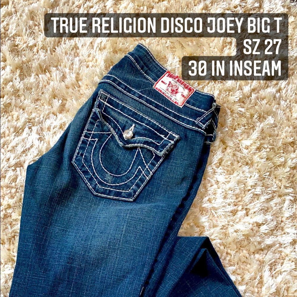 True Religion Disco Joey Big T 27x 30